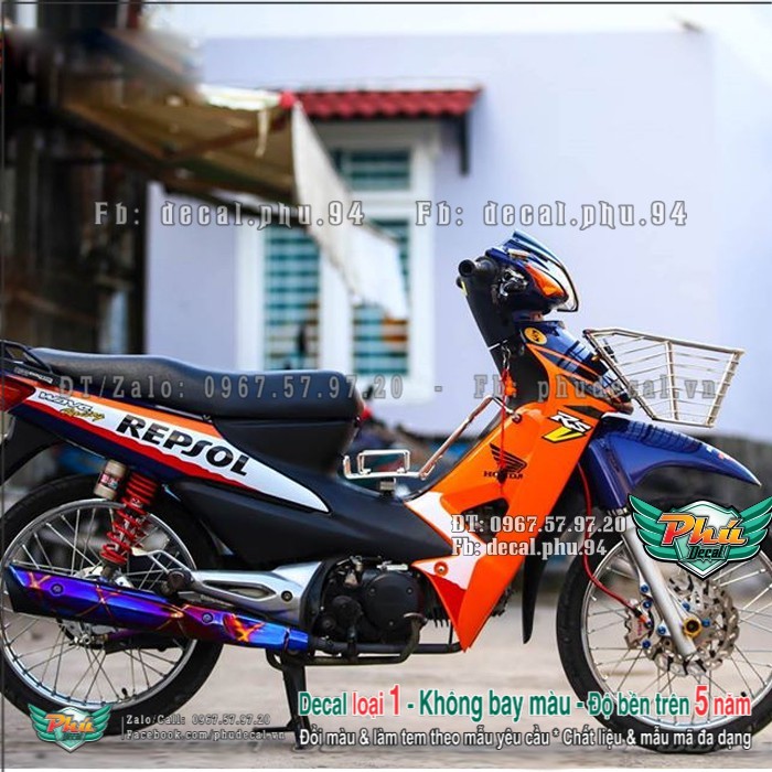 Tem rời Wave Repsol Hàng loại 1.