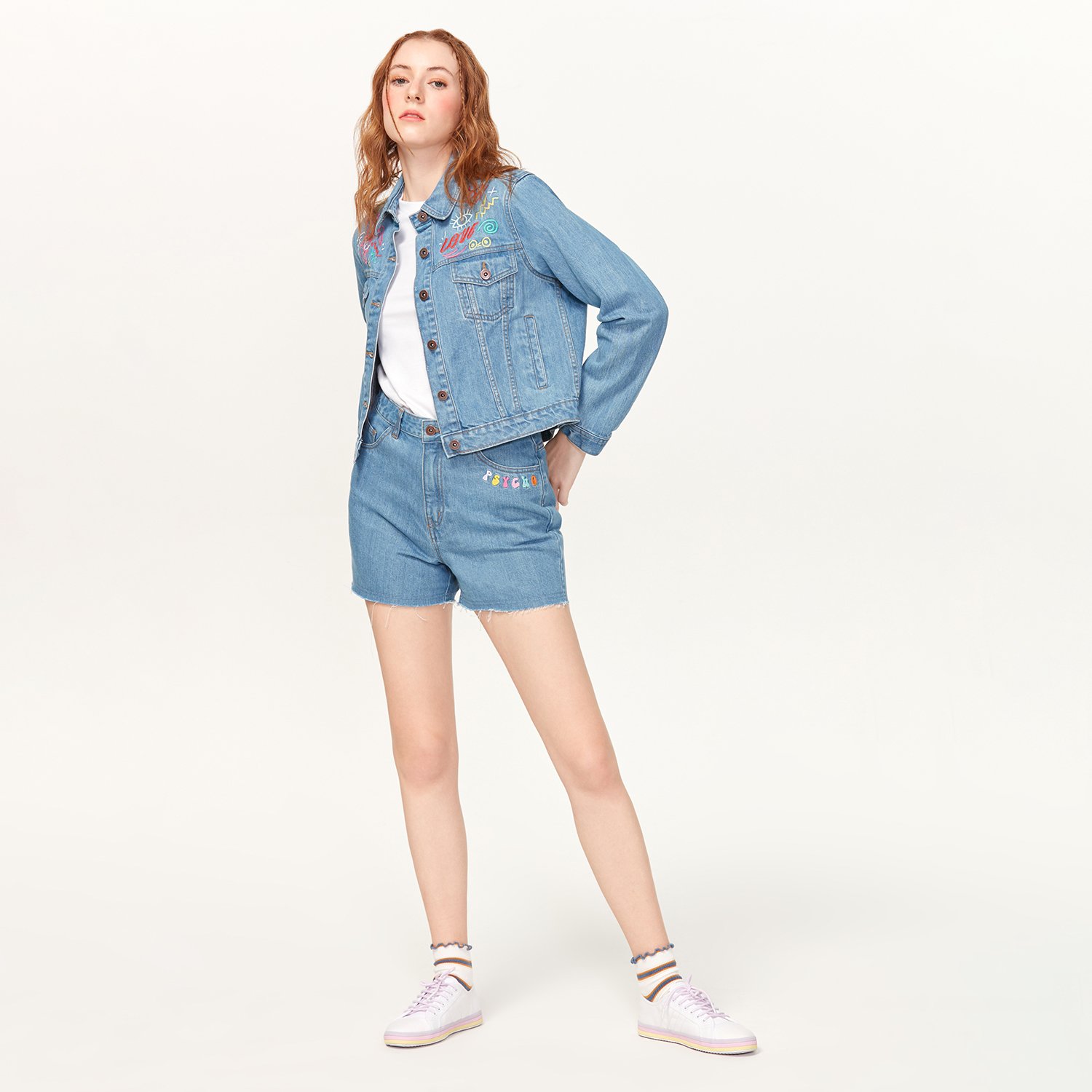 Áo khoát jean nữ jelly bunny jja01pt2s21 b21sajl010 blu000