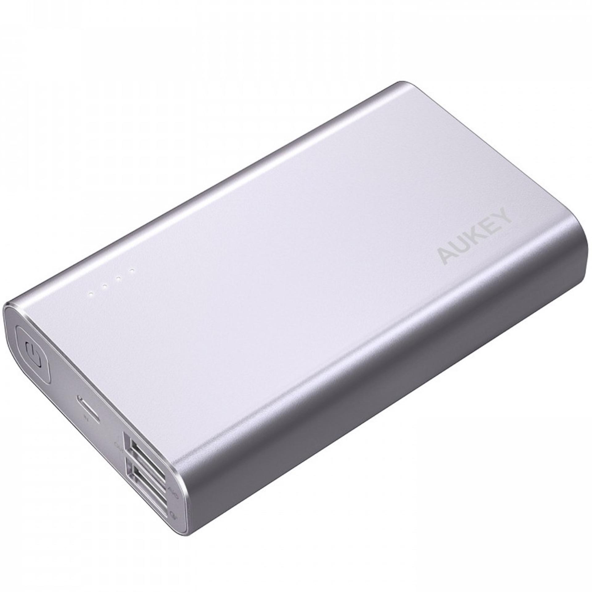 Pin sạc dự phòng aukey 10050mah 2 cổng quick charge qc 3.0 - pb-at10 - laga