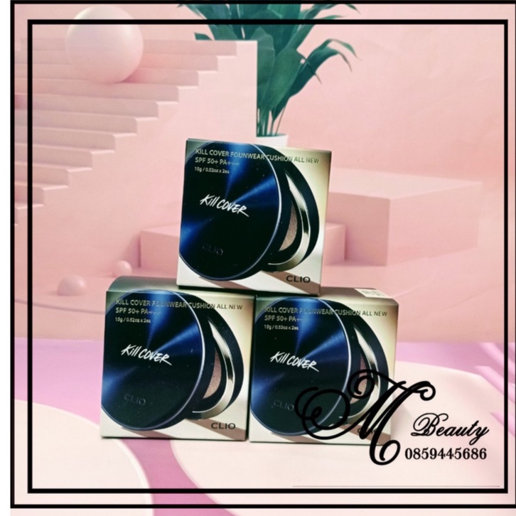 Phấn nước clio kill cover foundwear cushion xp 2 lõi spf 50+pa+++
