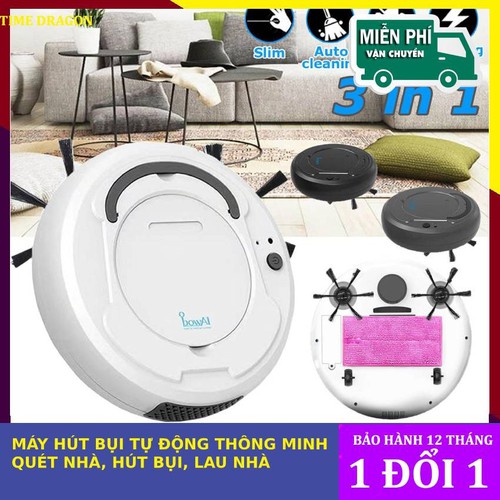 [HCM](HÀNG CHÍNH HÃNG)ROBOT QUÉT NHÀ TỰ ĐỘNG THÔNG MINHmáy quét nhà thông minhMáy quét nhà tự động thông minhRobot hút bụi lau nhà giá rẻ 2021.(sale sập sàn)