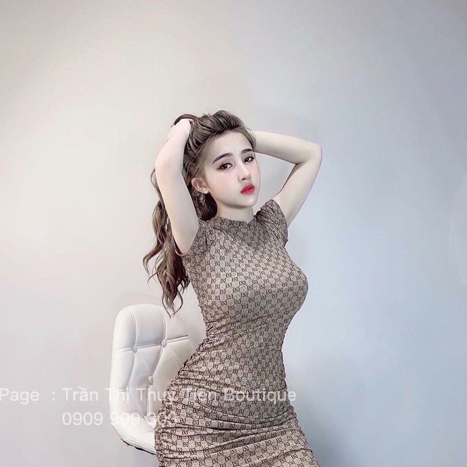 Đầm Nữ ( Váy Nữ ) Ôm Body Gợi Cảm Quyến Rũ Thời Trang Bambo