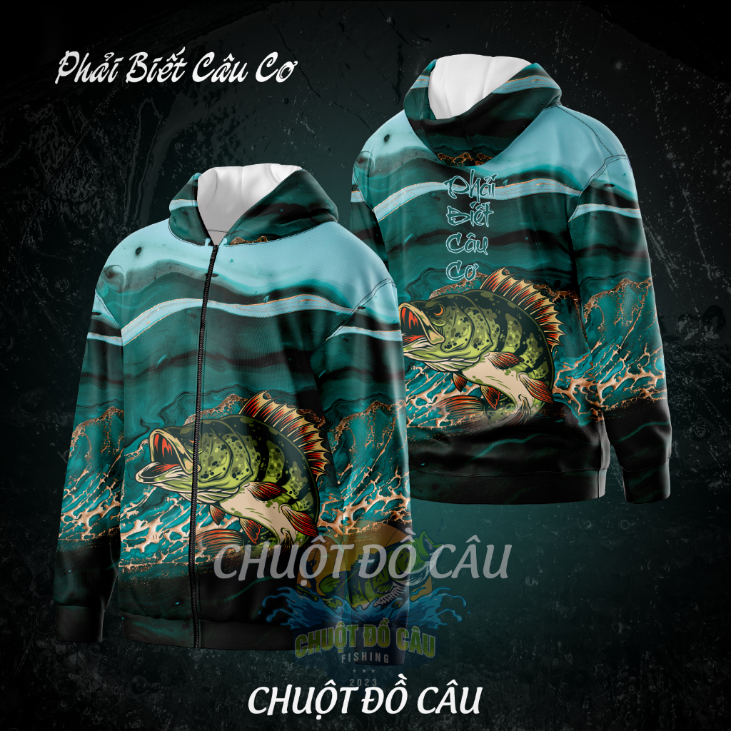 Áo khoác câu cá Phải Biết Câu Cơ