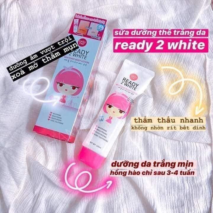 Sữa dưỡng trắng da toàn thân Ready 2 White Body Lotion - Thái Lan