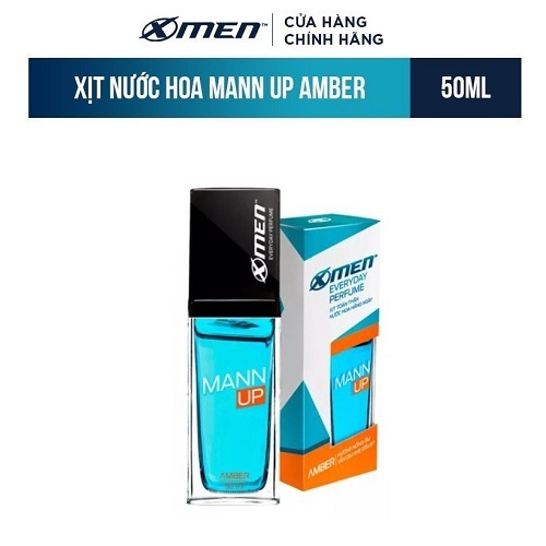 Xịt nước hoa hằng ngày X-Men Mann Up Amber 50ml