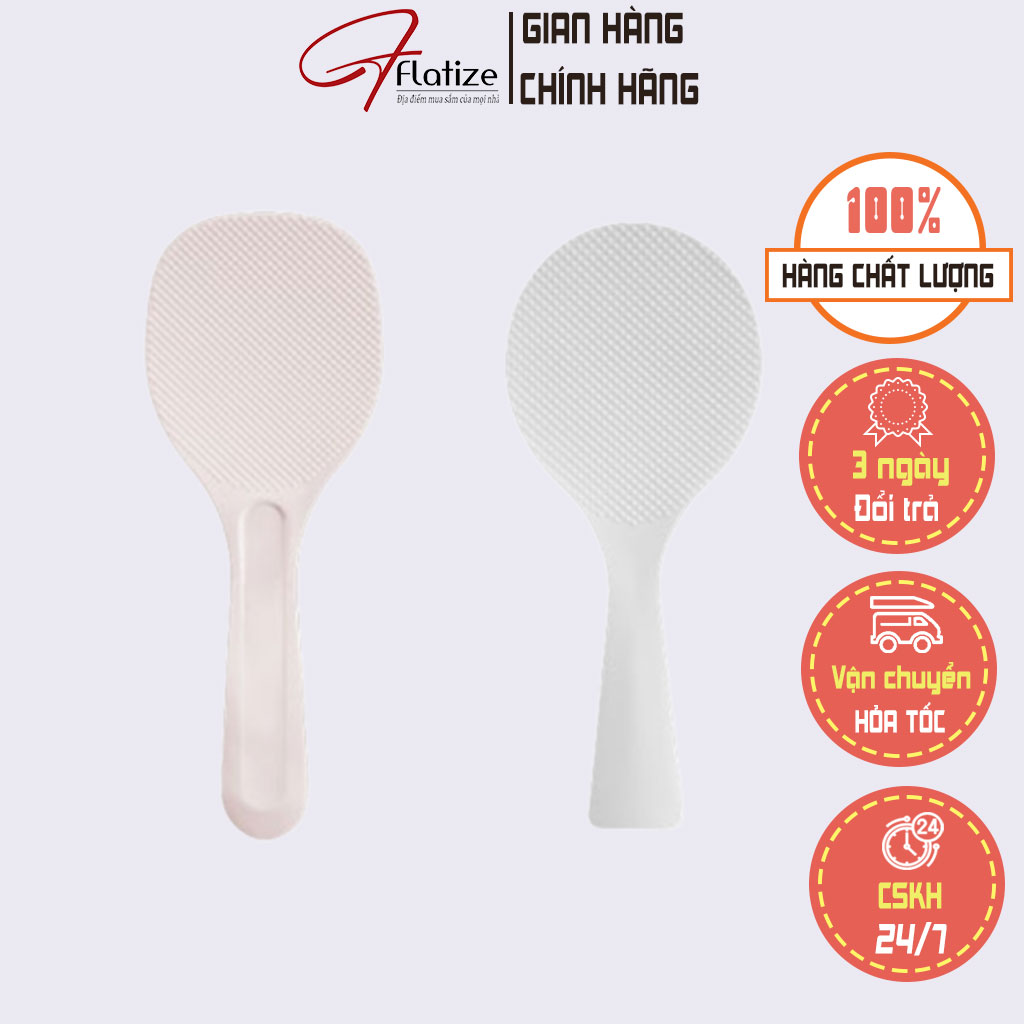 Muỗng Xới Cơm Chống Dính Sendai Cao Cấp, Mui Xới Cơm, thìa xới cơm chống dính INOCHI
