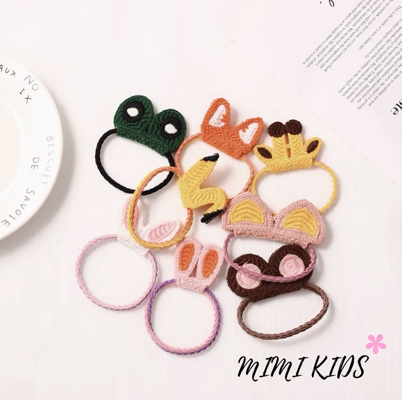Thun cột tóc- tai thú xinh xắn cho bé Mimi Kids