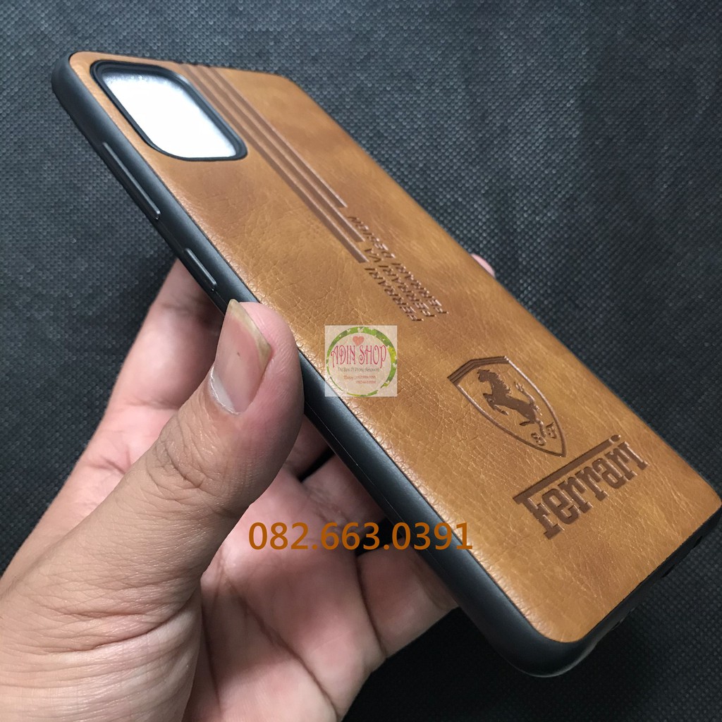 Ốp lưng da Samsung Galaxy A51 chất liệu da siêu mịn