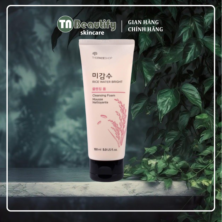 Sữa Rửa Mặt Gạo Rice Water Bright Cleansing Foam The Face Shop