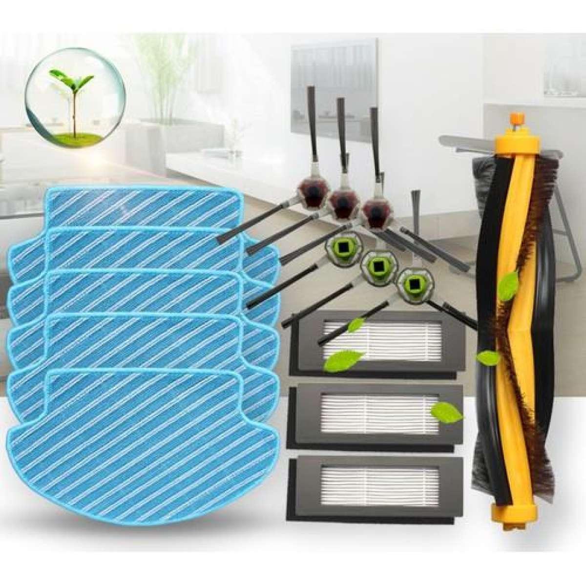 Combo phụ kiện cho robot lau nhà các loại như dd dj de dn t5,t8 shop revolsotre
