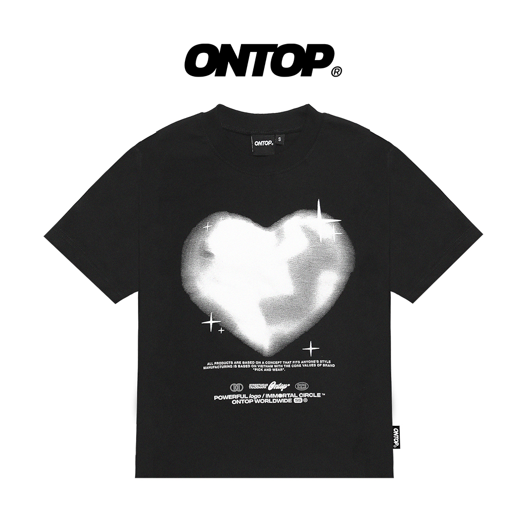 Áo thun baby tee tay ngắn nữ baby tee frosty local brand ontop | o23-t1