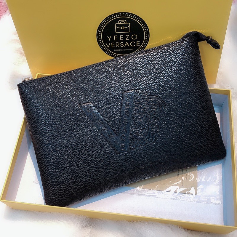 ?[ Chất đẹp] Ví cầm tay bản to cho nam - clutch cầm tay nam saoshop