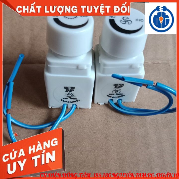 Dimmer đèn,quạt lắp âm ip - 1000w .