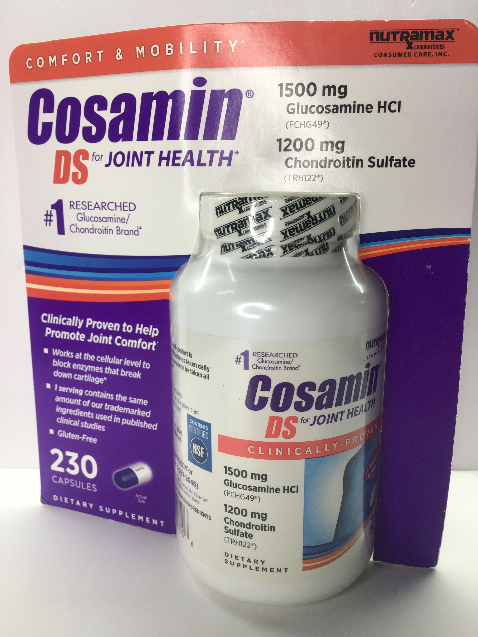 Viên Uống Tái Tạo Sụn Xương Khớp Cao Cấp Cosamin DS For Joint Health 230 viên của Mỹ