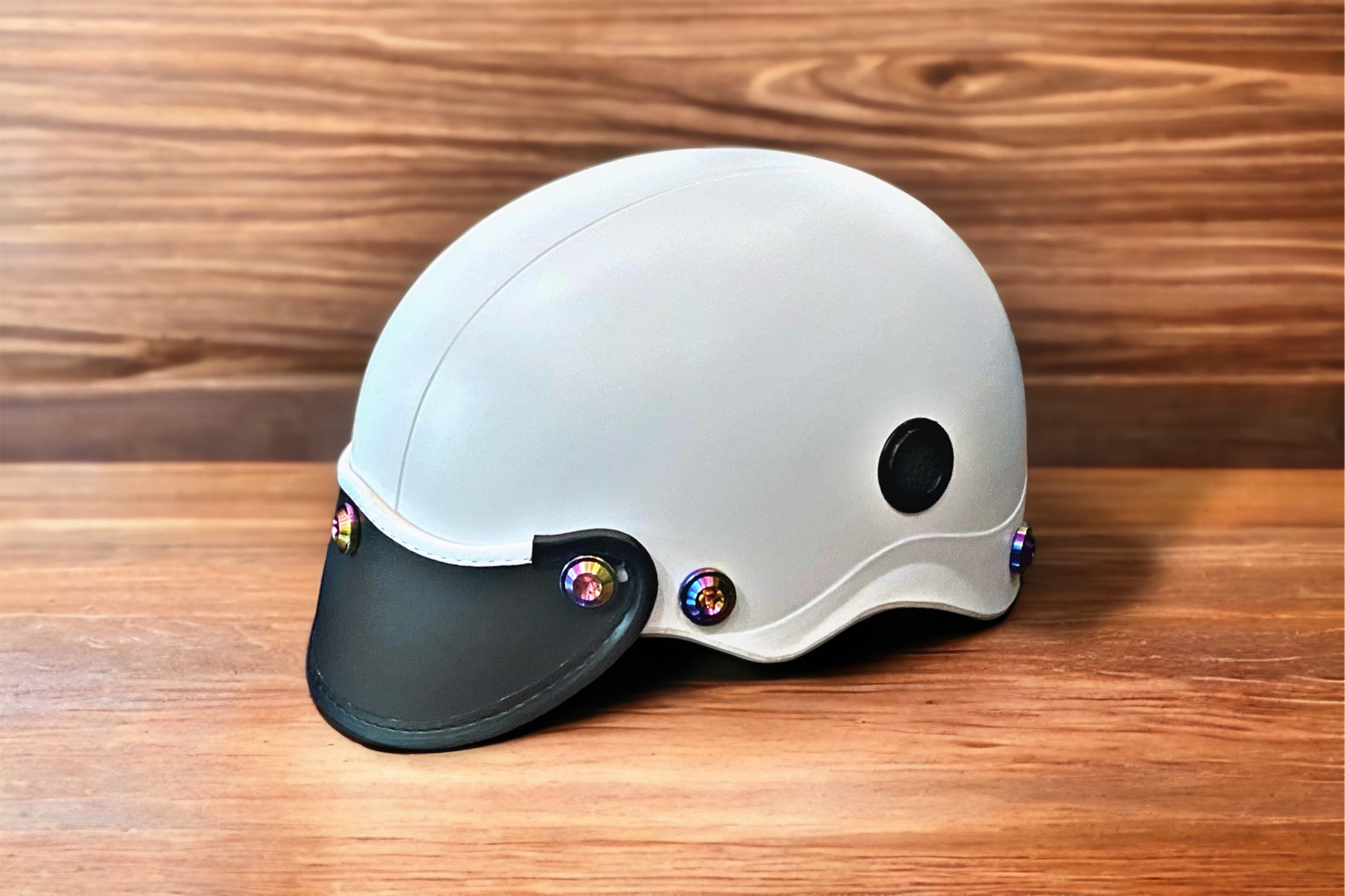 [TẶNG MÓC KHÓA] Nón Bảo Hiểm Sơn Nhám- Gắn Full 8 Ốc Titan Gr5 Siêu Đẹp