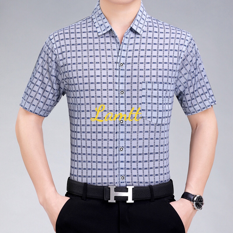 ÁO Thun Sơ mi Nam Trung Niên tặng bố hàng quảng châu có ảnh thật