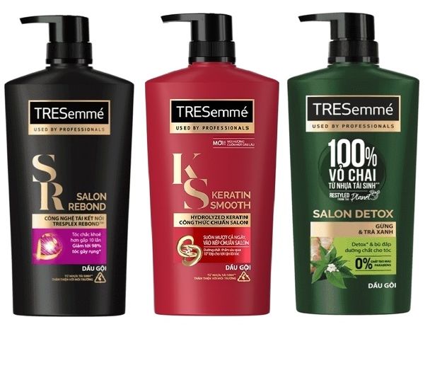 Dầu gội TRESemme chuẩn salon cho tóc chắc sạch khỏe mềm mượt 640g