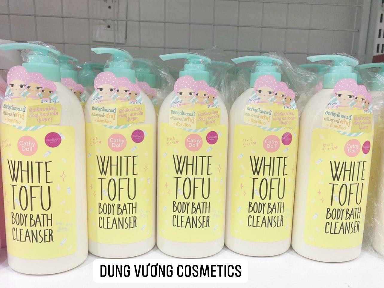 Sữa tắm tofu cathy doll thái lan dưỡng trắng da