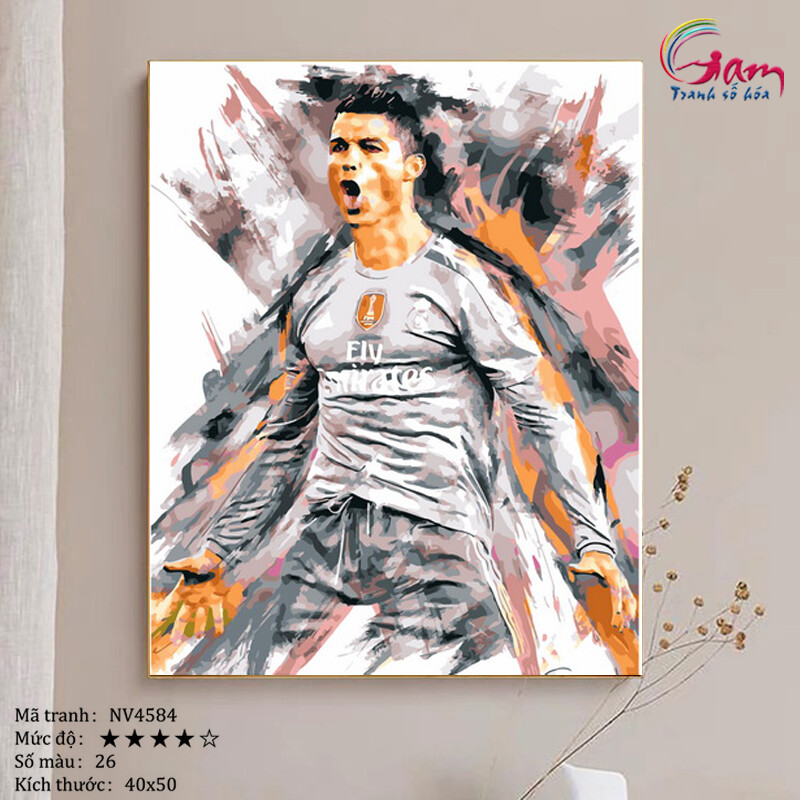 Tranh gỗ tác phẩm Ronaldo 7M  TG2LHAR  LEHAIS ART