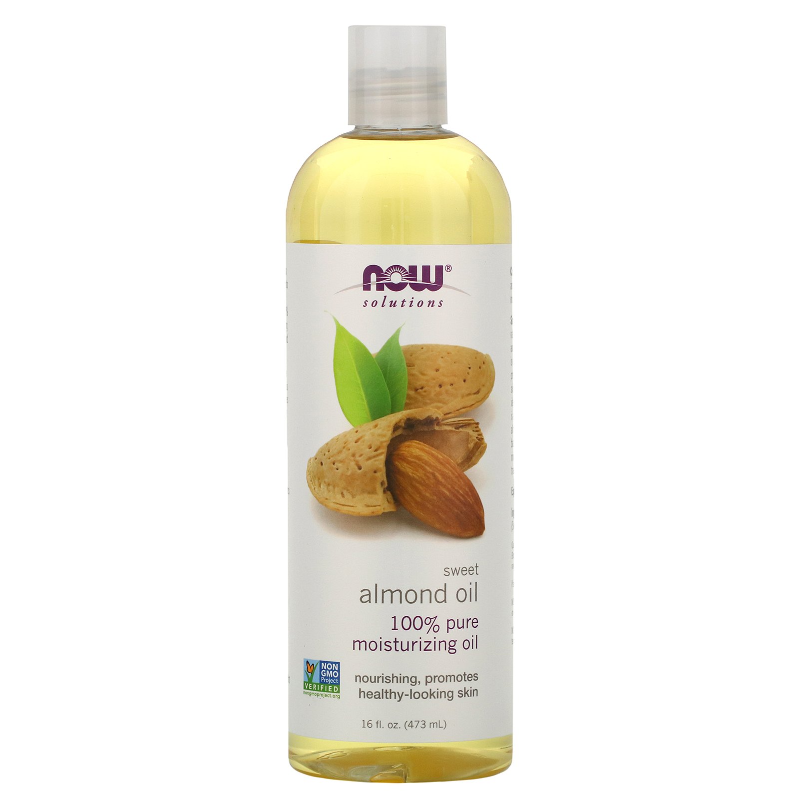 Dầu Hạnh nhân, Now Foods Solutions Sweet Almond Oil 16 fl oz