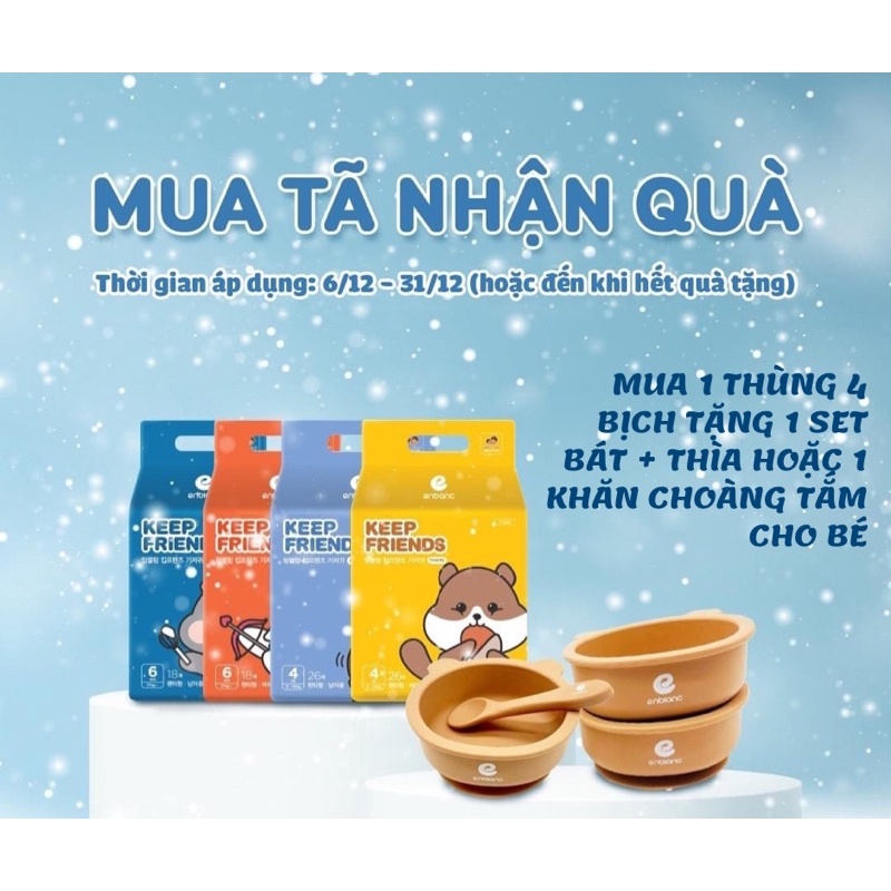 Bỉm quần/dán enblanc keep friend nội địa hàn quốc s40/m32/l26/xl22/xxl18