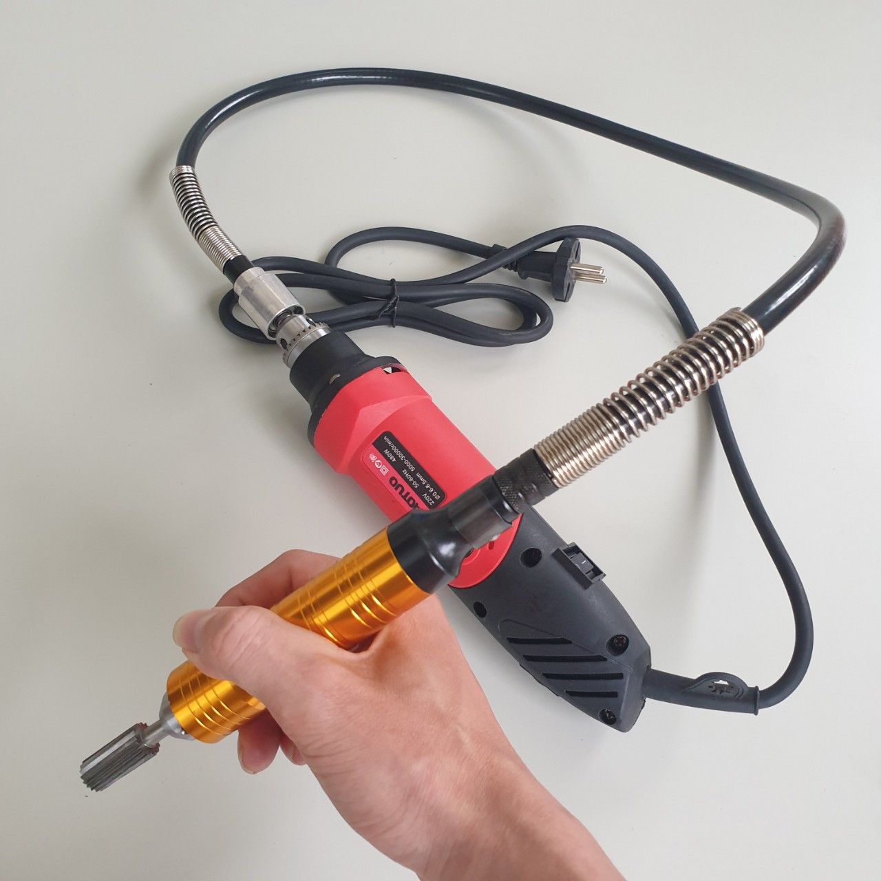 dây chuyển động nối dài 6mm cho máy khoan điện máy mài thẳng D3