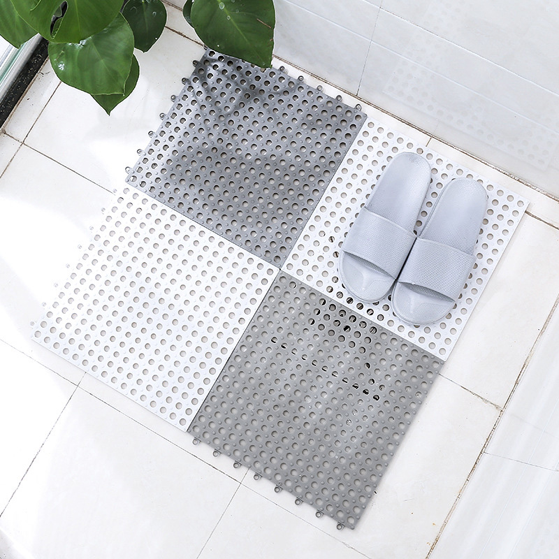 Thảm nhựa ghép chống trơn, nhà vệ sinh, nền nhà, ban công kích thước 30cm x 30cm