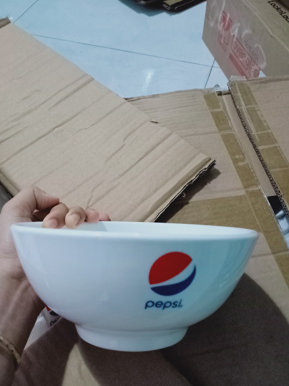 Bộ 2 bát tô sứ trắng - quà tặng pepsi