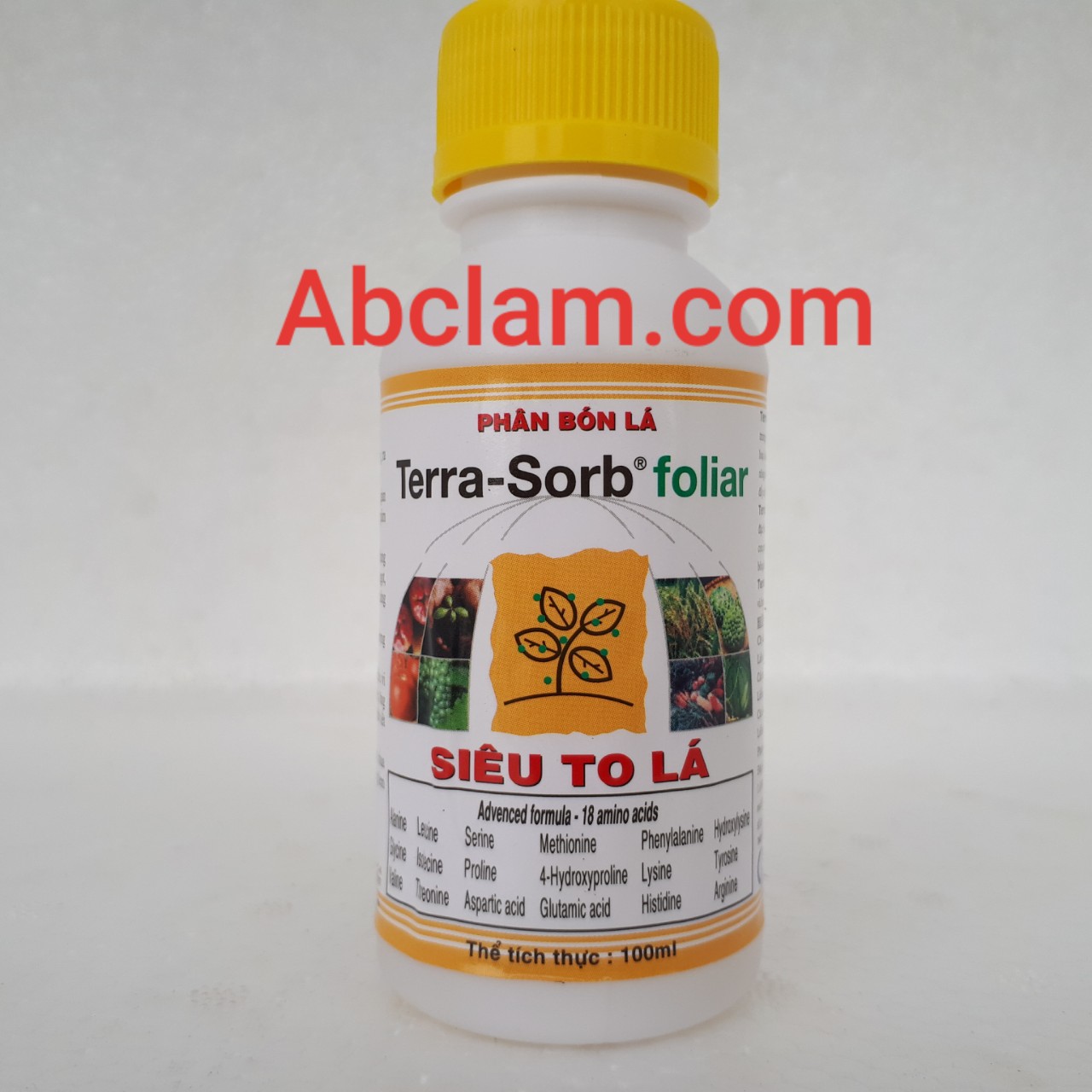 Phân bón lá siêu to lá terra-sorb foliar - chai 100ml abclam