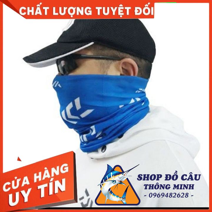 Khăn quấn cổ daiwa chống nắng chống tia uv, khăn quấn cổ daiwa nam, khan quan co cau ca