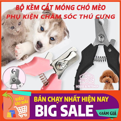 KỀM CẮT MÓNG CHÂN CHÓ MÈO THÚ CƯNG - BỘ PHỤ KIỆN CHĂM SÓC THÚ CƯNG LOẠI TỐT
