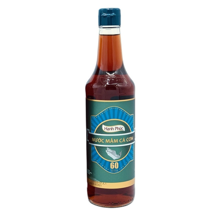 ( KÈM THÙNG XỐP)Nước mắm Hạnh Phúc 60 độ đạm chai 500ml