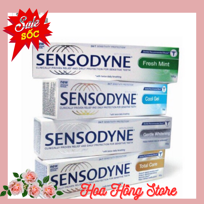 KEM ĐÁNH RĂNG SENSODYNE chống ê buốt hiệu quả chăm sóc răng nhạy cảm