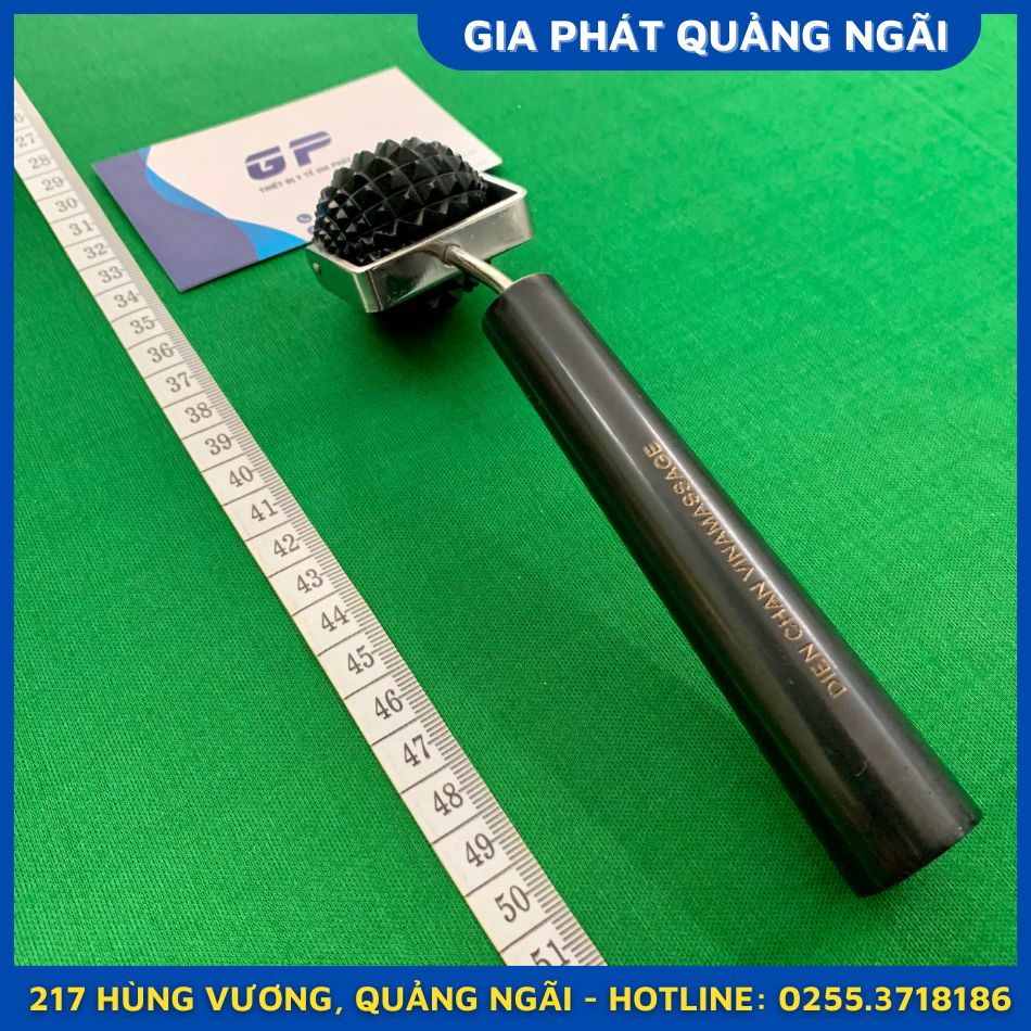 Cây lăn cầu gai đơn lớn diện chẩn vinamassage lăn huyệt đông y