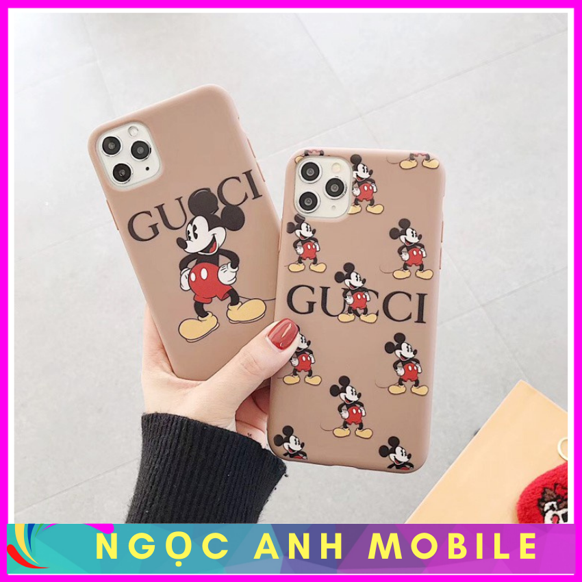 Ốp lưng iphone,ốp lưng, mickey gc trơn, 6/6s/6plus/6s plus/7/8/7plus/8plus/x/xs/xs max/11/11pro max