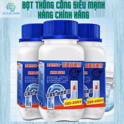Bột thông cống siêu mạnh đánh tan mọi vật tắt nghẽn lọ thông cống bình thông cống chai thông cống .