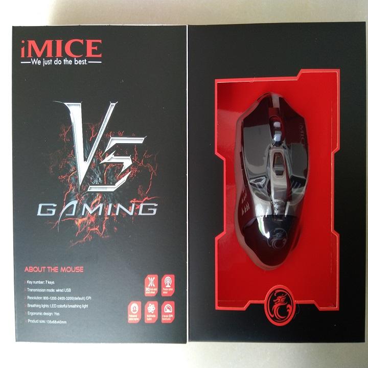 Chuột chơi game iMice V5 cực ngầu