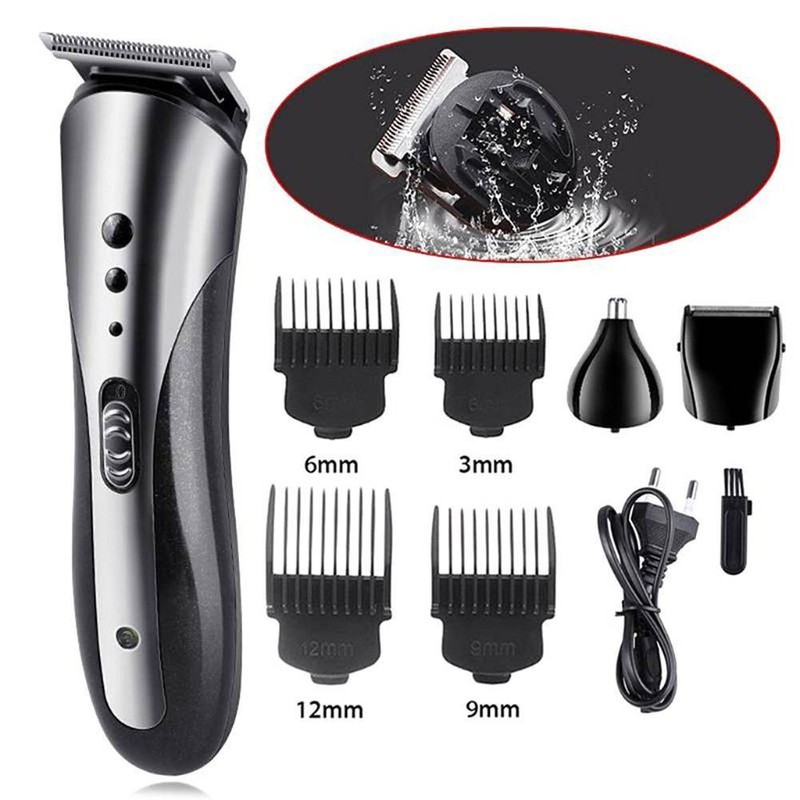 Tông đơ cắt tóc kemei 1407 3in1 -tong do - tông đơ cắt tóc - máy làm tóc -máy đa chức năng 3 in 1 - tông đơ du lịch - tông đơ cắt tóc kiêm cạo râu, tỉa lông mũi 3in1 - cao rau -