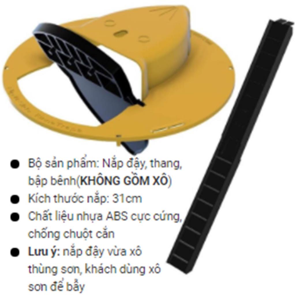 Bẫy chuột thông minh, Nắp bẫy chuột tự động có nắp trượt, Nắp sập bằng nhựa tự động - Nắp bẫy chuột thông minh - Bẫy Chuột Tự Động Thông Minh Có Nắp Trượt