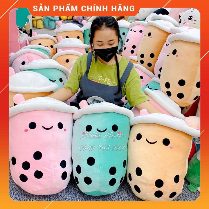 Gấu Bông Trà Sữa 💝FREESHIP💝 Gối ôm Trà Sữa Baby Cao Cấp Mềm Mịn - Thú Bông Nhập Khẩu