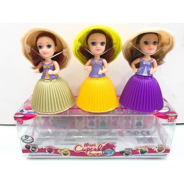 Bộ 3 búp bê bánh ngọt emco