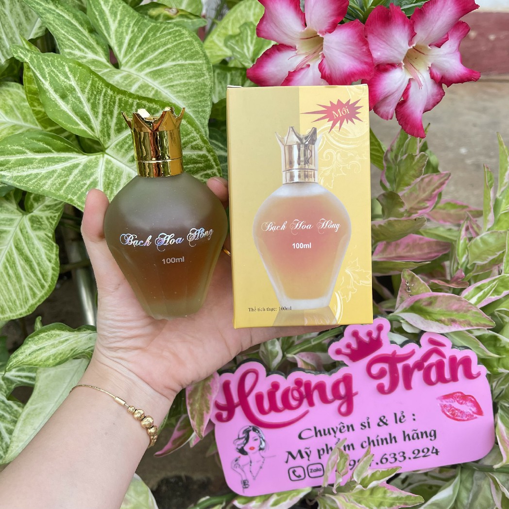 [Chính Hãng]Serum Thảo dược điều trị Bạch Hoa Hồng (100ml mẫu mới)