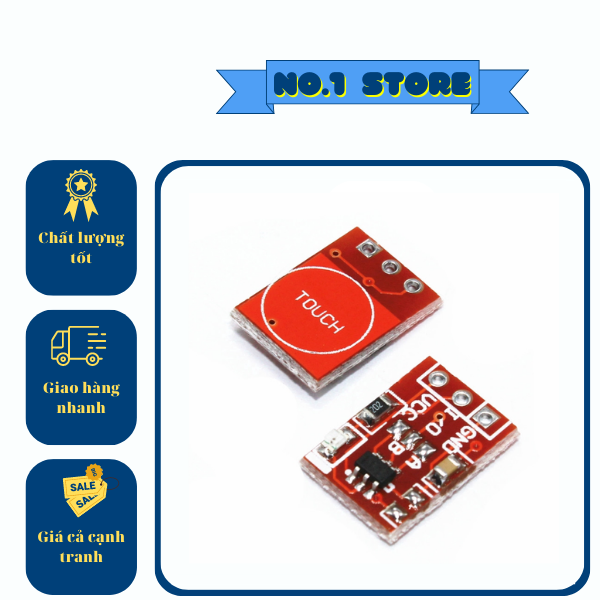 Cảm biến chạm công tắc cảm ứng mini TTP223