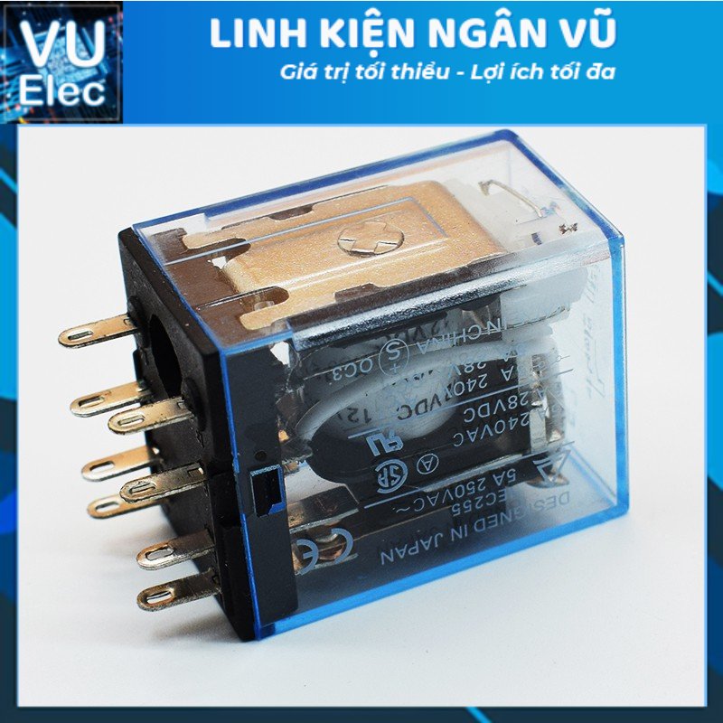 Relay Omron MY2-J  12V, 24V, 220V