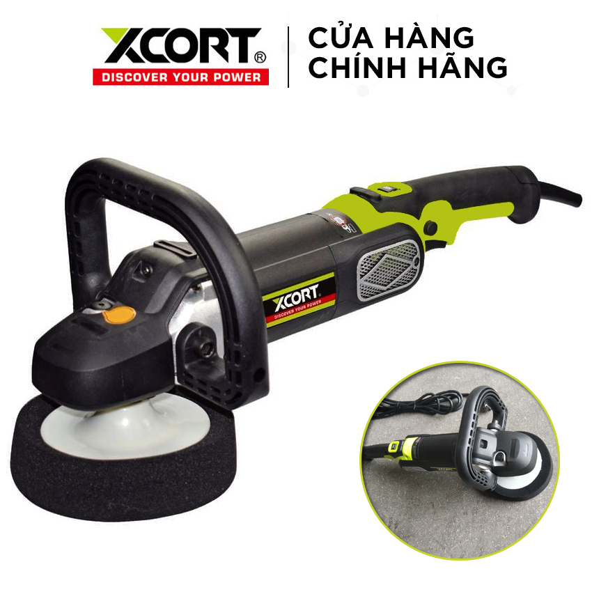 Máy đánh bóng - máy đánh bóng cầm tay xcort 1450w - máy cực khỏe