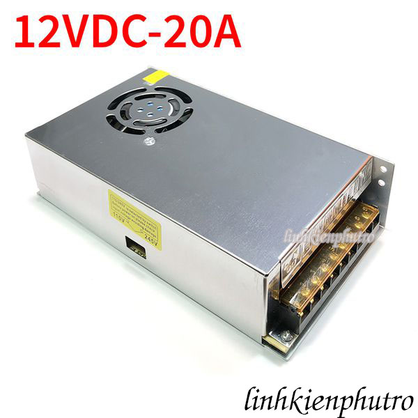 Nguồn tổ ong 12vdc - 20a