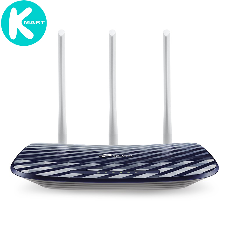 Router wifi băng tần kép không dây ac750 tp-link archer c20 ac750 - hàng chính hãng