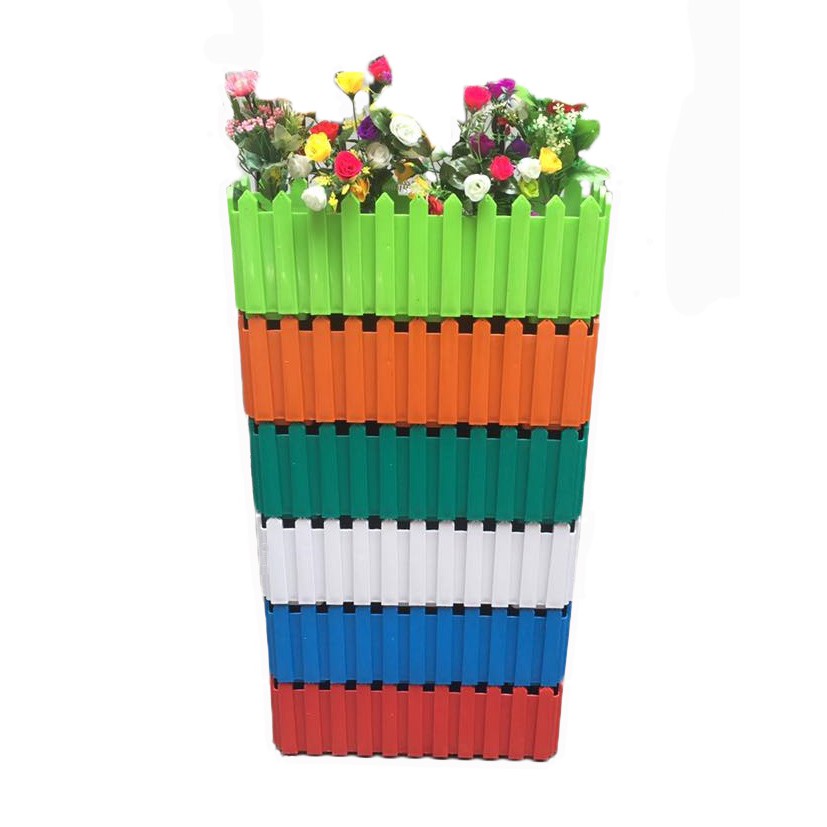 Chậu hàng rào trồng hoa lớn nhựa dày 58x18x20cm-đồ gia dụng tại hcm