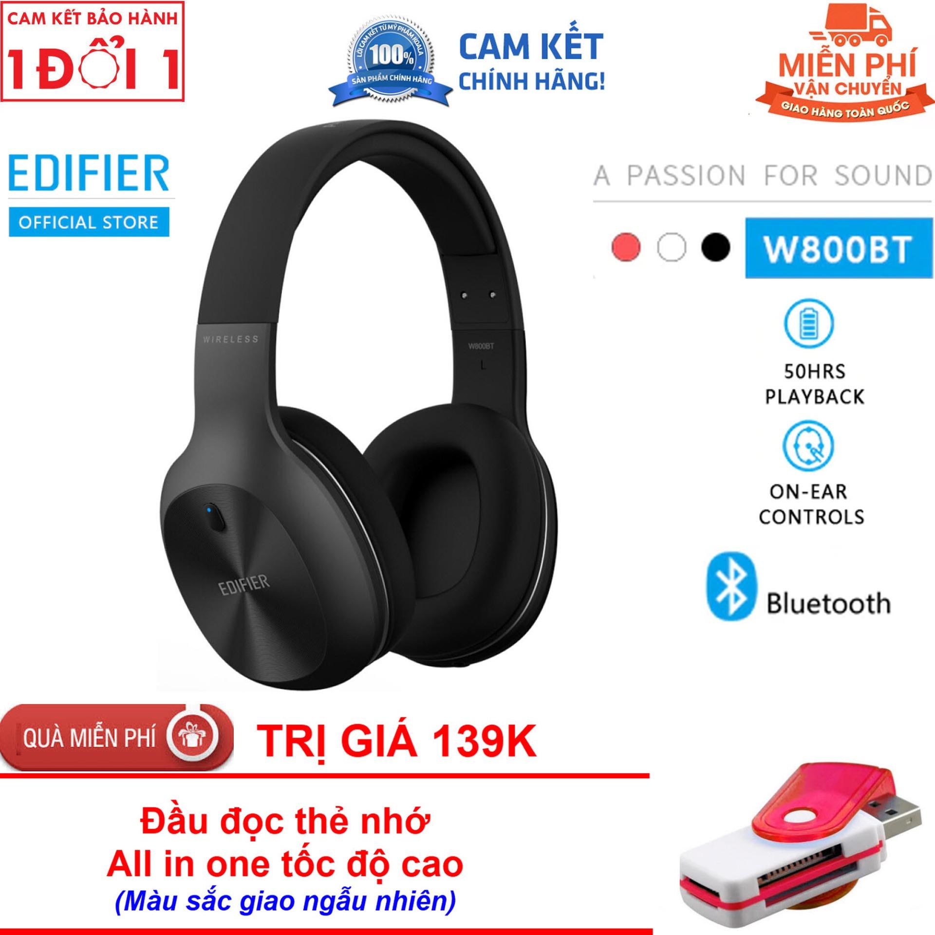 Tai nghe bluetooth 4.0 edifier w800bt - bass mạnh