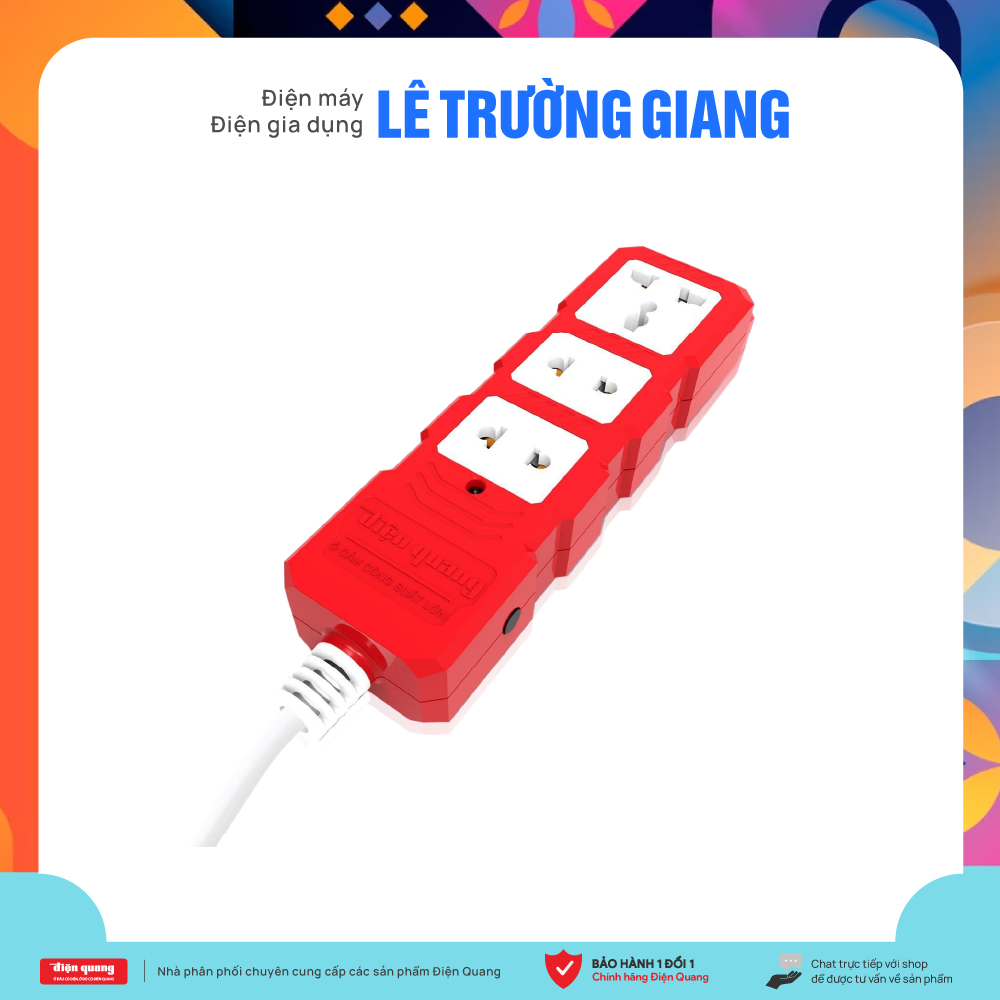Ổ cắm công suất lớn điện quang đq eskhp 10m